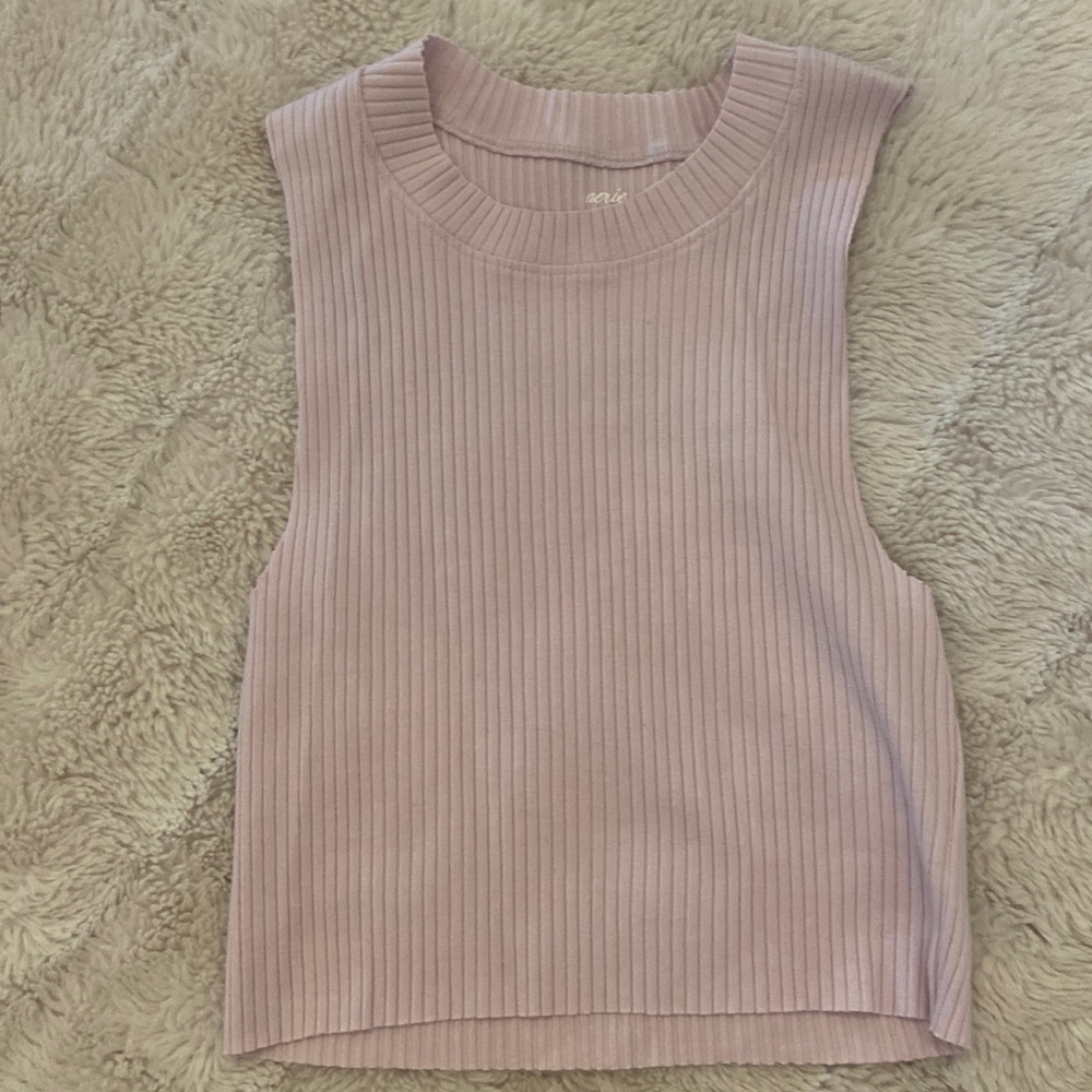 Aerie cropped tee